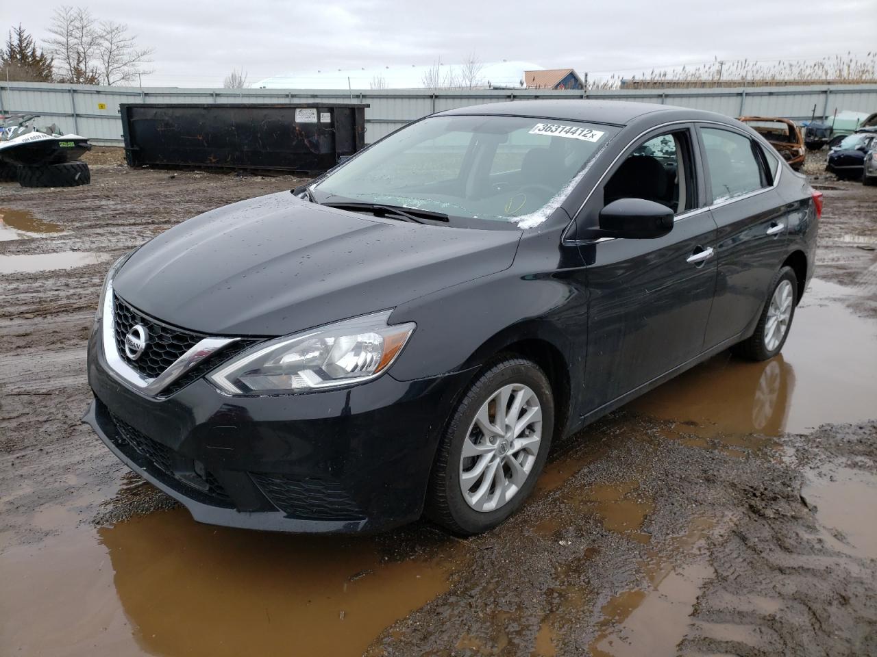 Photo 2 from auction – 2019 NISSAN SENTRA S with VIN 3N1AB7AP2KY294435