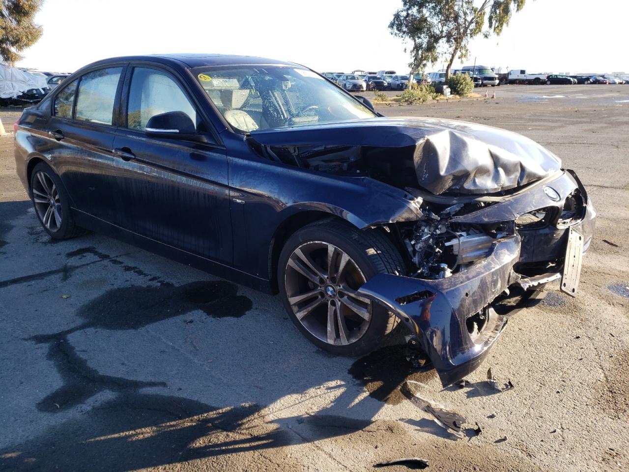 BMW 328 I SULE 2012 with VIN WBA3C1C5XCF434412 - Photo from auction