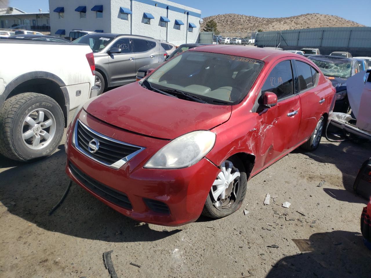 Photo 2 from auction – 2014 NISSAN VERSA with VIN 3N1CN7AP6EL843443
