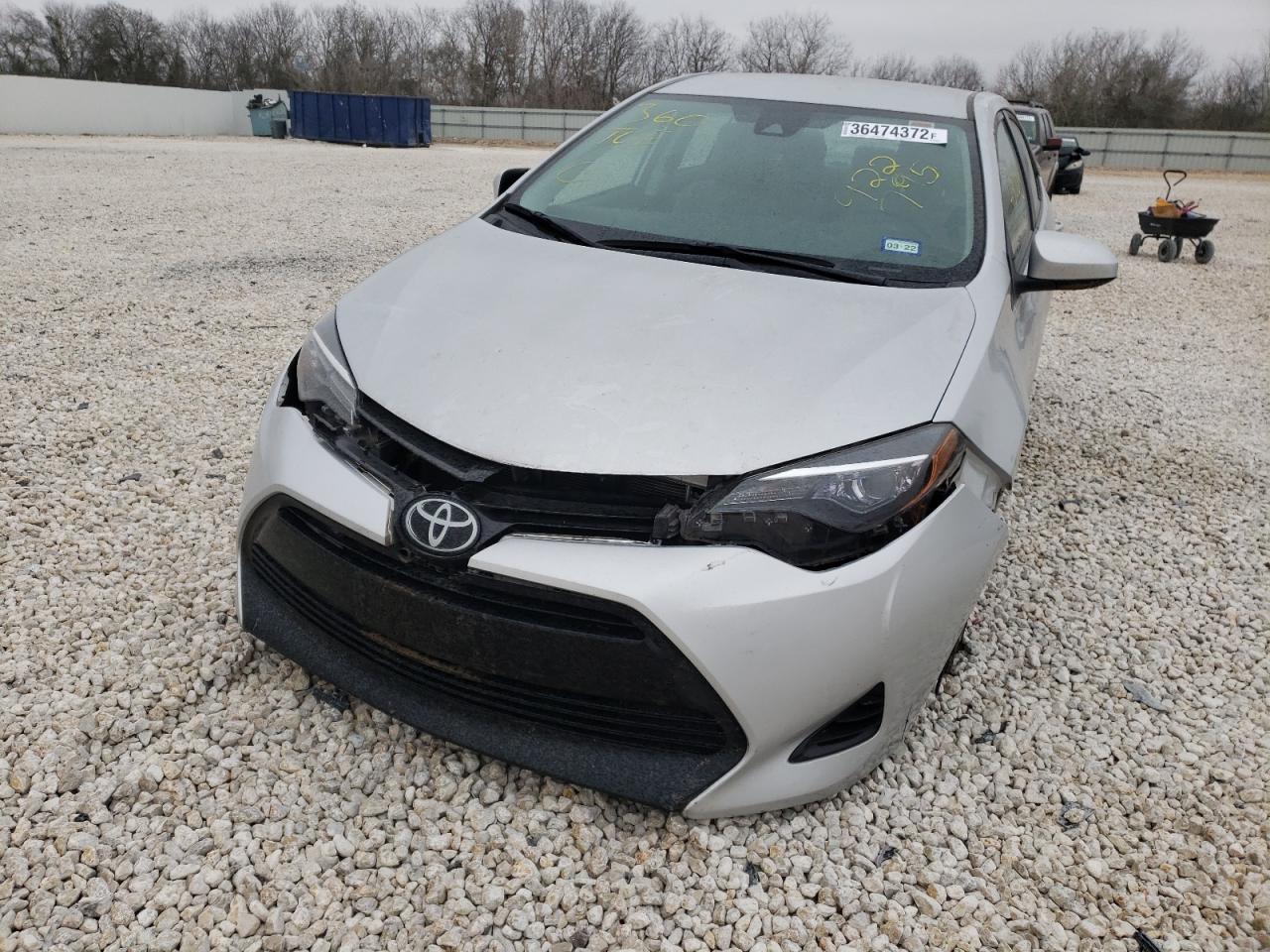 Photo 9 from auction – 2017 TOYOTA COROLLA L with VIN 2T1BURHE1HC922795