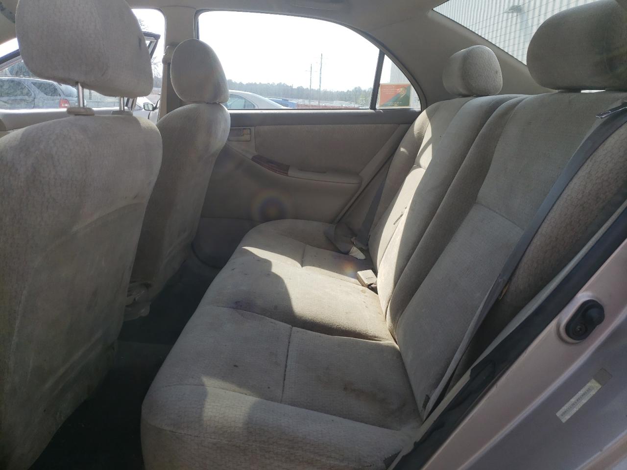 Photo 6 from auction – 2003 TOYOTA COROLLA CE with VIN 2T1BR38E13C153609