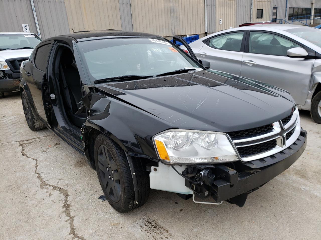 DODGE AVENGER 2014 with VIN 1C3CDZAB7EN138784 - Photo from auction