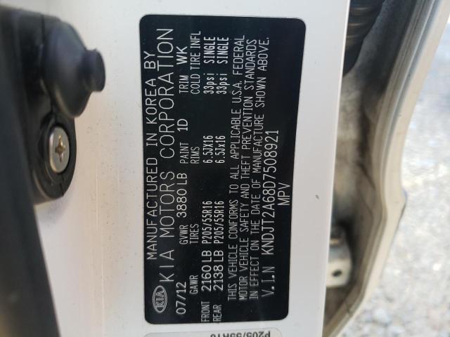 Photo 10 from auction – 2013 KIA SOUL with VIN KNDJT2A68D7508921