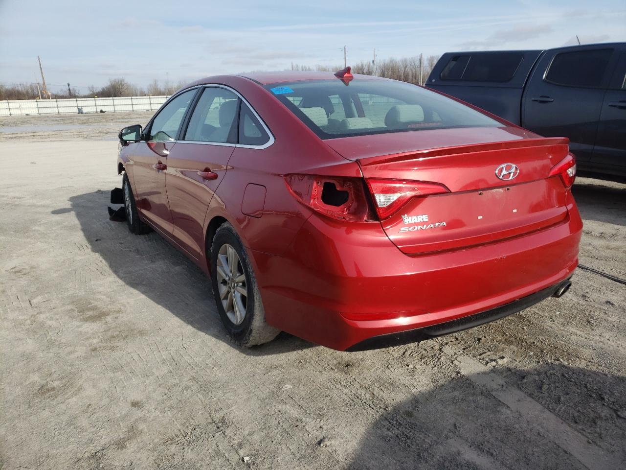 Photo 3 from auction – 2017 HYUNDAI SONATA SE with VIN 5NPE24AF8HH539443
