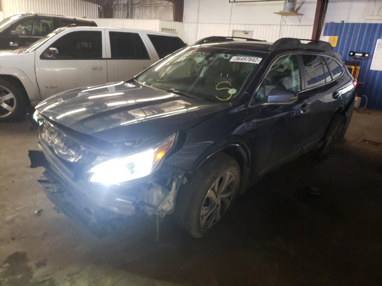 Photo 2 from auction – 2021 SUBARU OUTBACK LI with VIN 4S4BTANC8M3126289