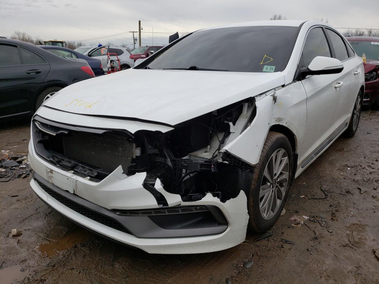 Photo 9 from auction – 2017 HYUNDAI SONATA SPO with VIN 5NPE34AF3HH554638