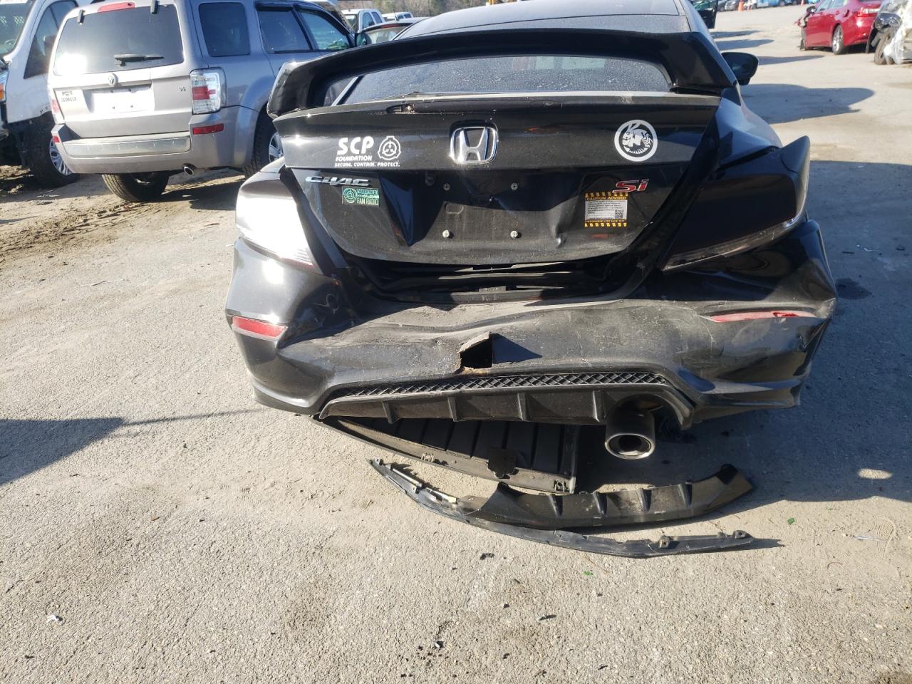 Photo 9 from auction – 2014 HONDA CIVIC SI with VIN 2HGFG4A58EH701557