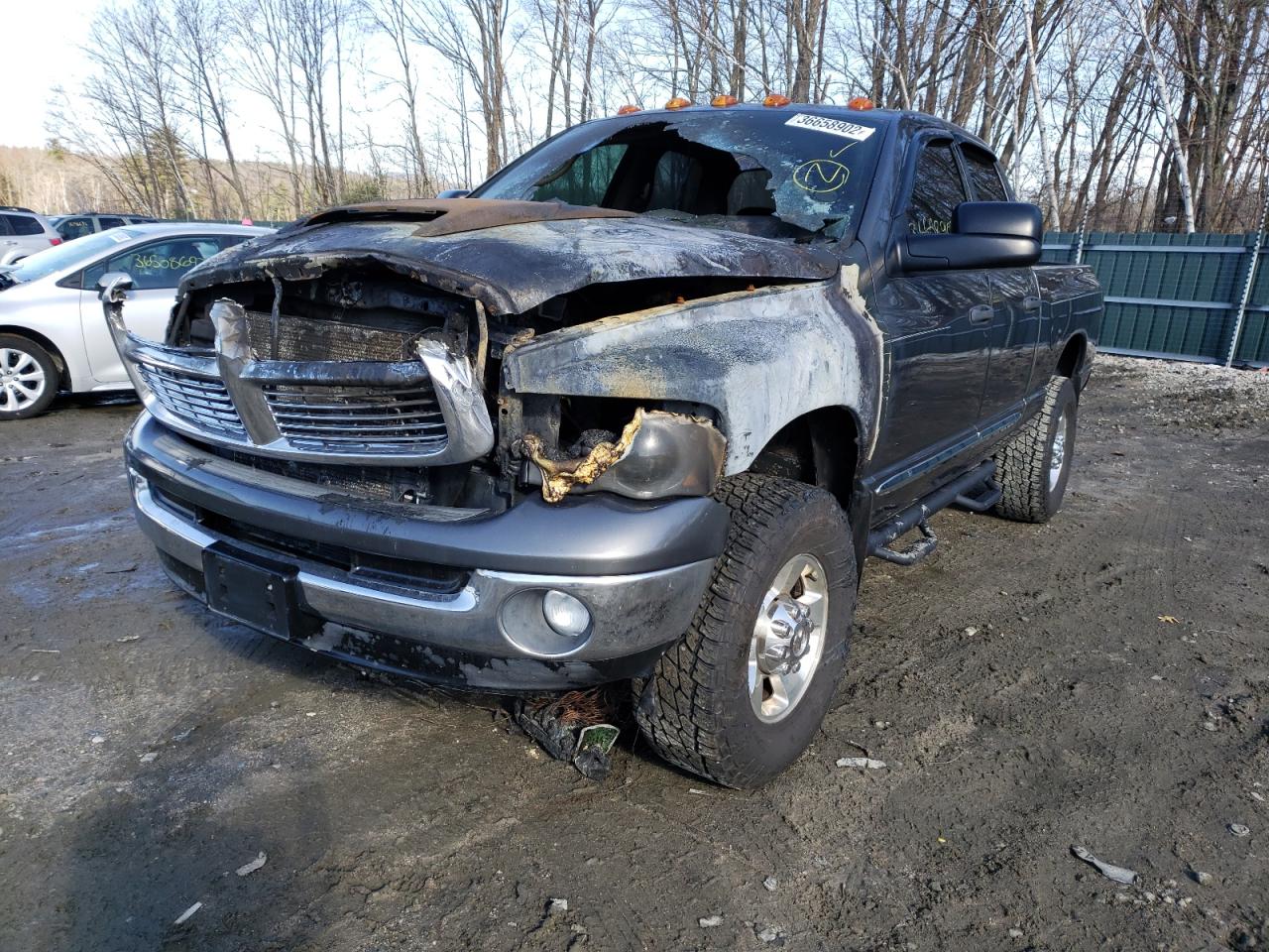 Photo 2 from auction – 2004 DODGE RAM 2500 S with VIN 3D7KU28C54G202671