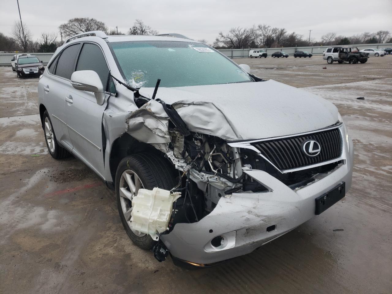 LEXUS RX 350 2011 with VIN 2T2ZK1BA7BC051612 - Photo from auction
