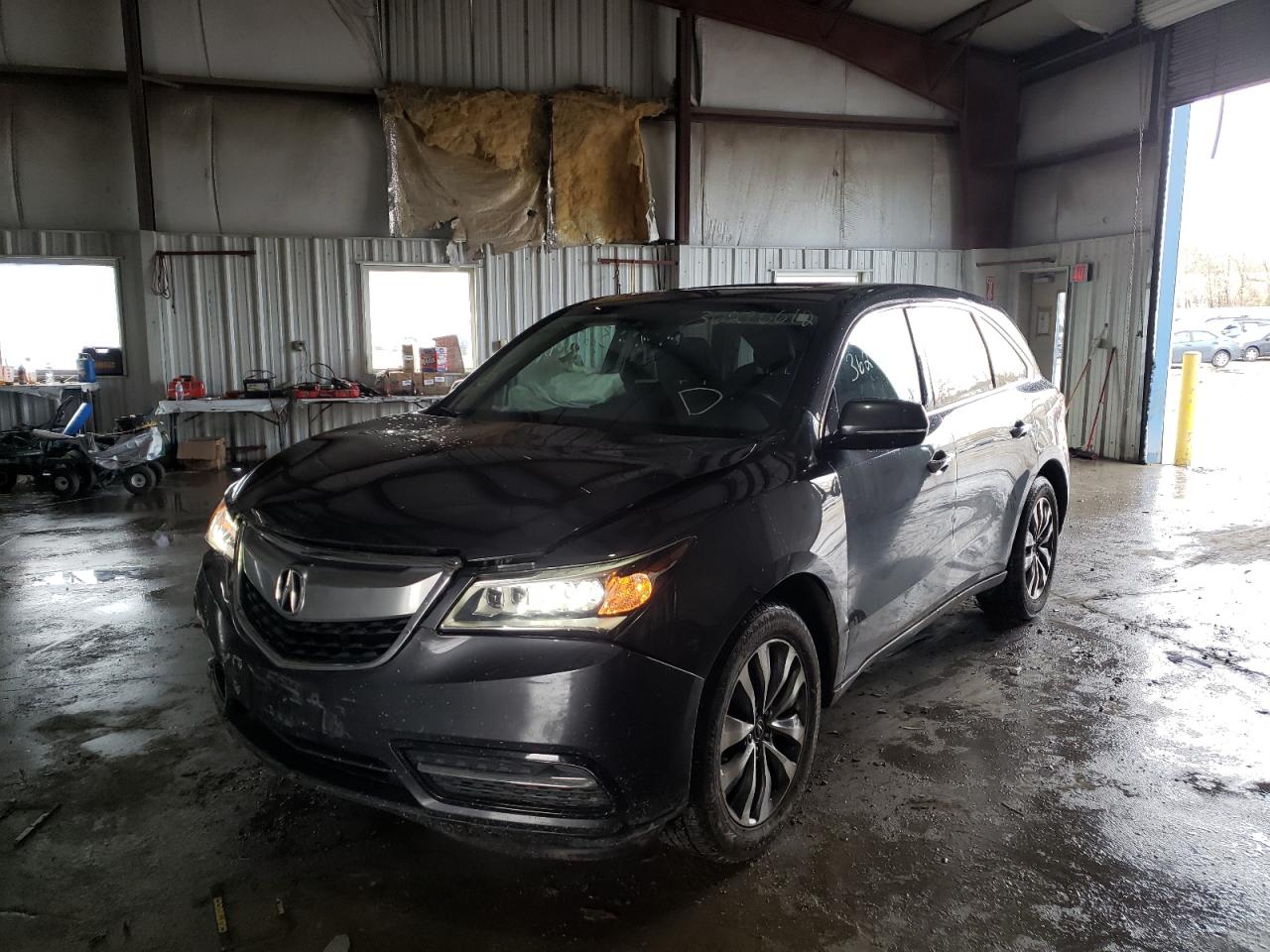 Photo 2 from auction – 2016 ACURA MDX TECHNO with VIN 5FRYD4H44GB017707