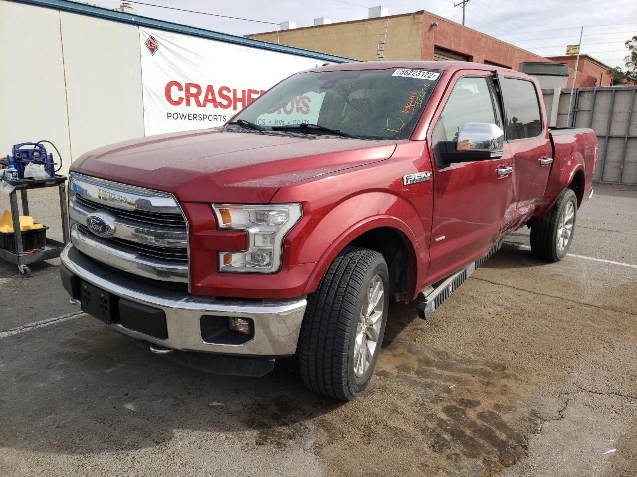 Photo 2 from auction – 2015 FORD F150 SUPER with VIN 1FTEW1EG7FKD26407