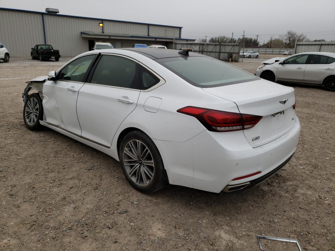 Photo 3 from auction – 2018 GENESIS G80 with VIN KMHGN4JE8JU264249