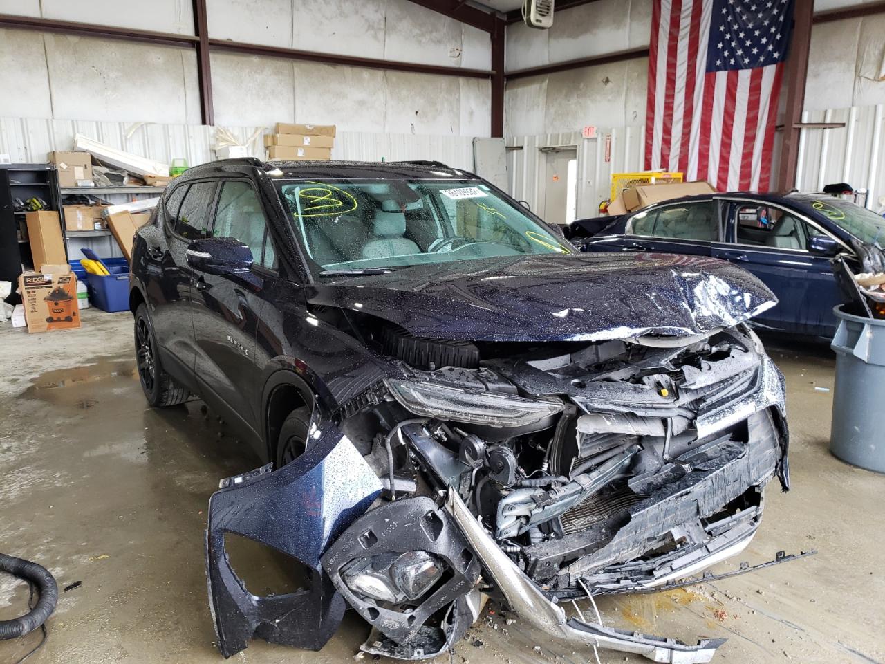 Photo 1 from auction – 2020 CHEVROLET BLAZER 1LT with VIN 3GNKBBRA9LS581836