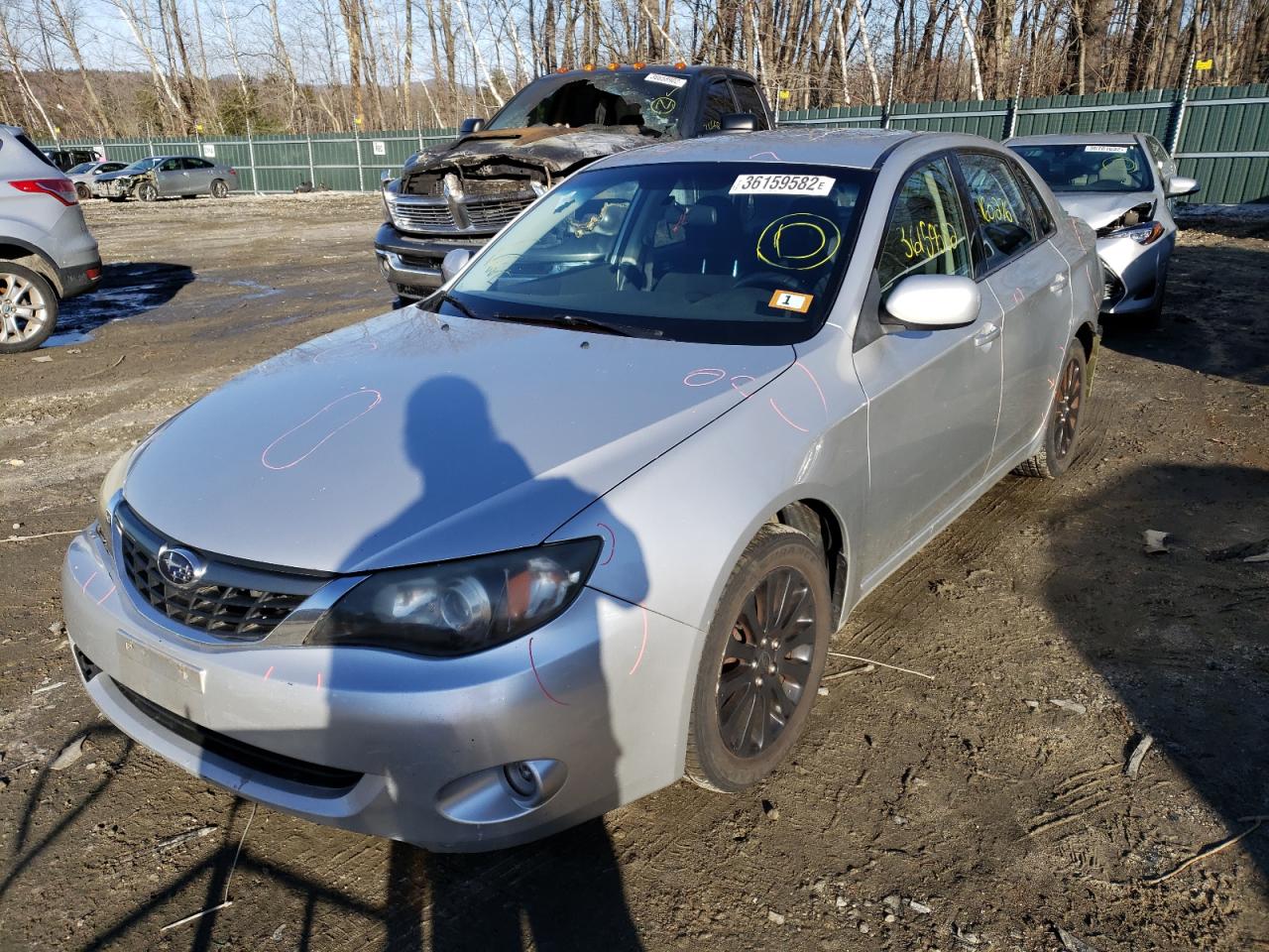 Photo 2 from auction – 2008 SUBARU IMPREZA 2. with VIN JF1GE61608H516349