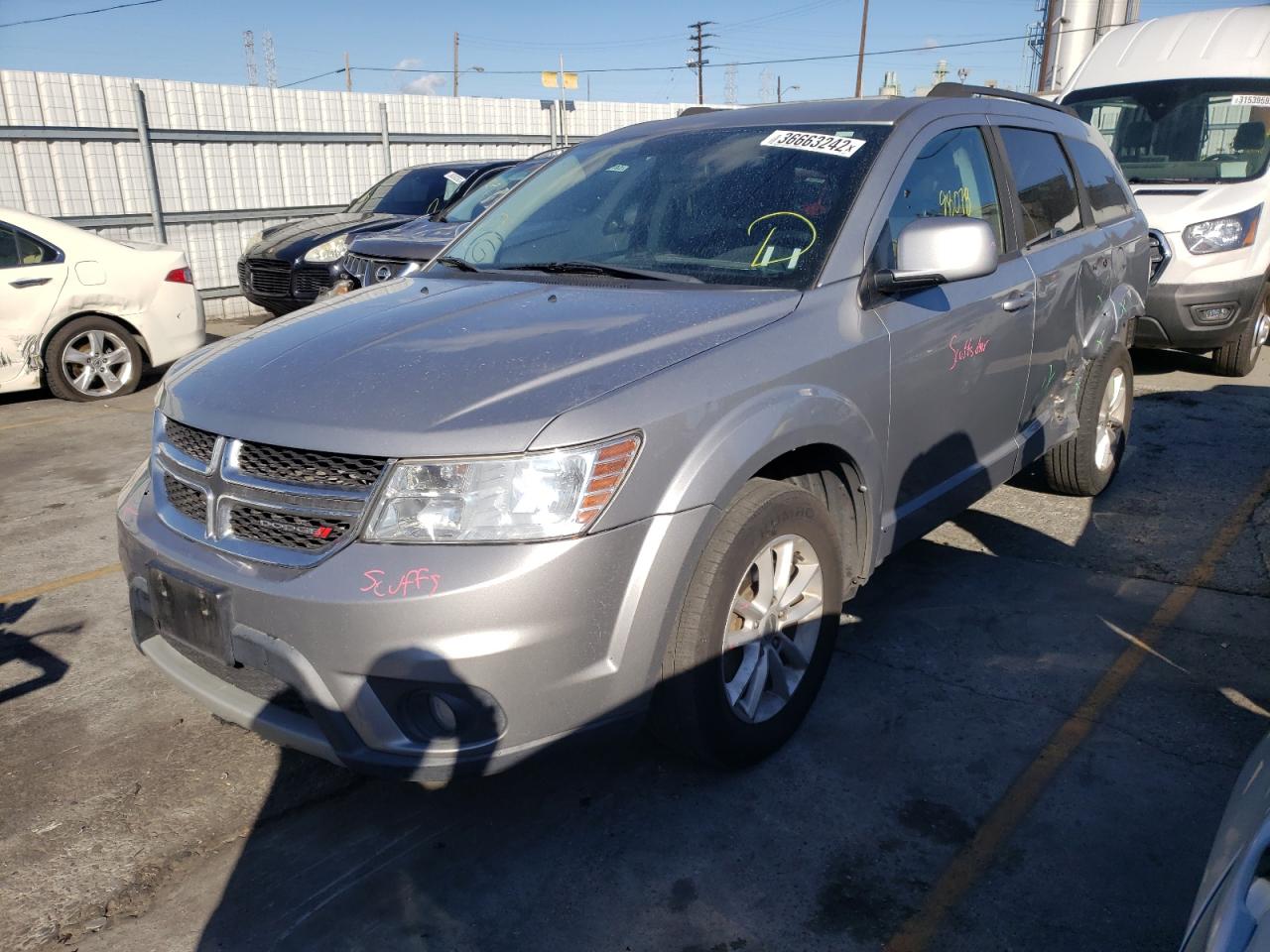 Photo 2 from auction – 2015 DODGE JOURNEY SX with VIN 3C4PDCBG5FT668886