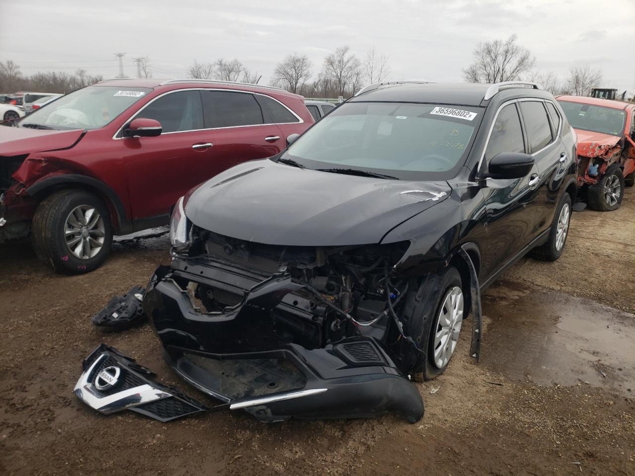 Photo 2 from auction – 2016 NISSAN ROGUE S with VIN KNMAT2MV5GP653048