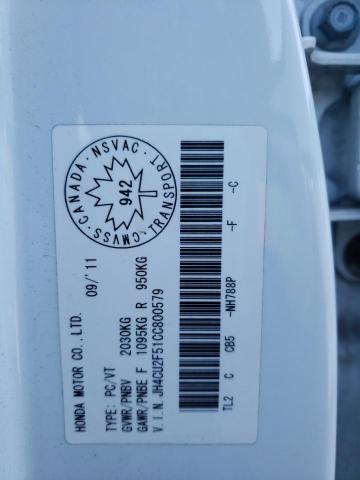 Photo 10 from auction – 2012 ACURA TSX with VIN JH4CU2F51CC800579