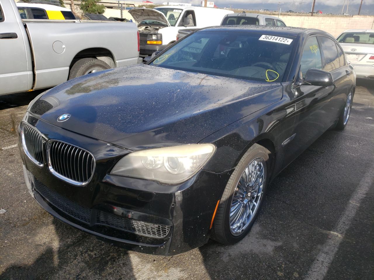 Photo 2 from auction – 2011 BMW 750 LI with VIN WBAKB8C5XBCY66487