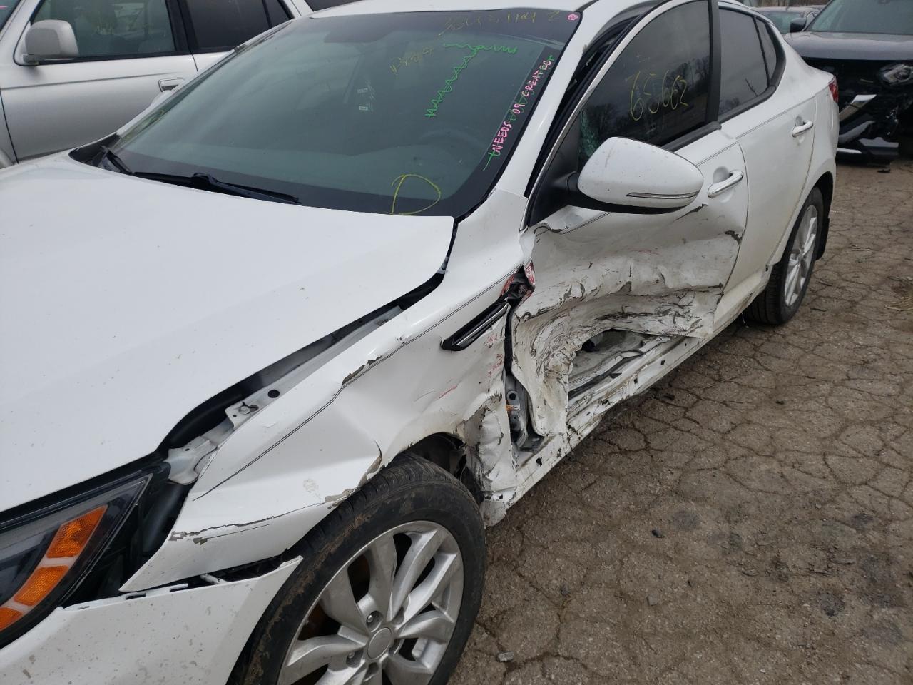 Photo 10 from auction – 2015 KIA OPTIMA EX with VIN 5XXGN4A75FG353716