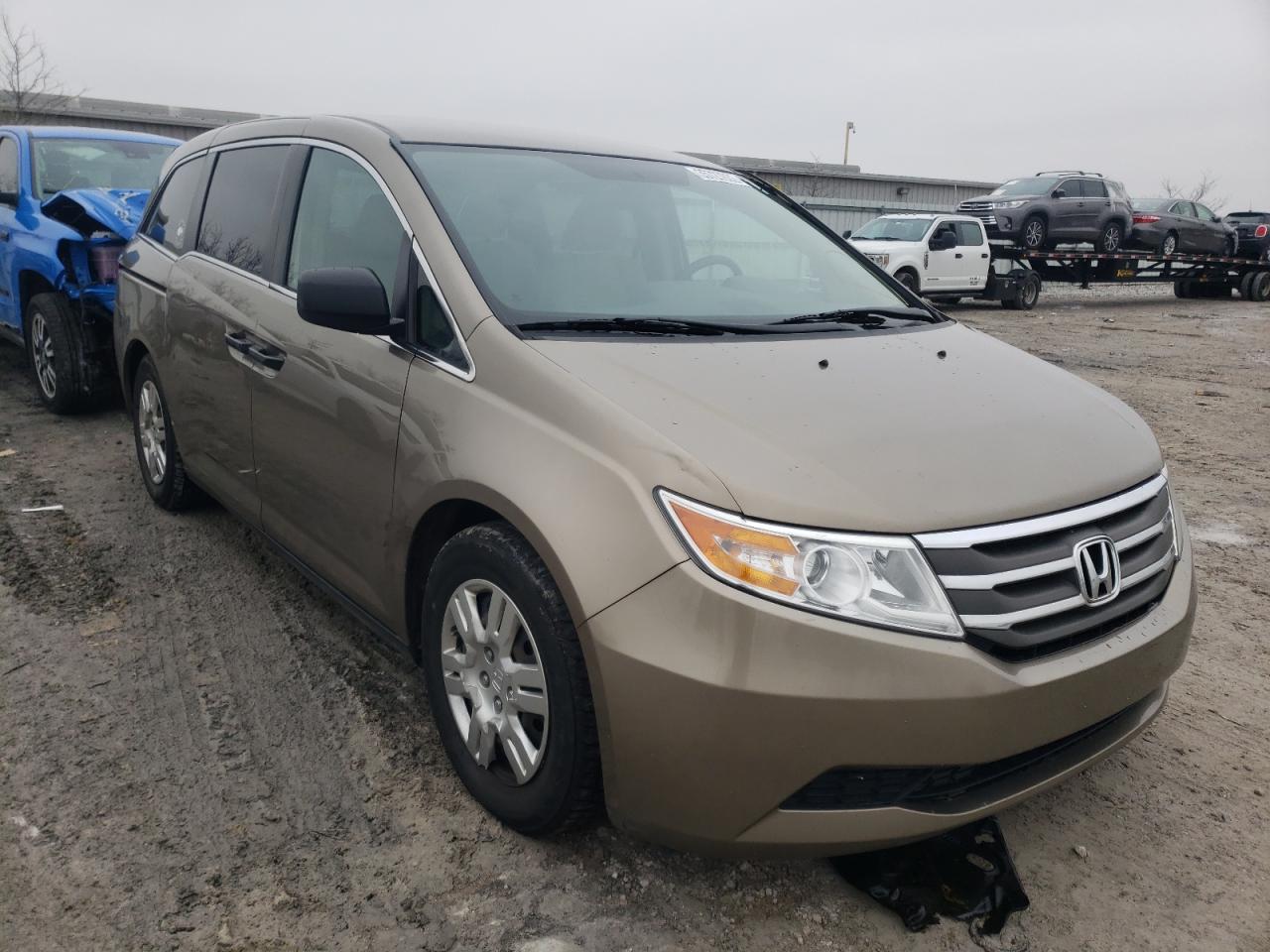 HONDA ODYSSEY LX 2011 with VIN 5FNRL5H21BB022286 - Photo from auction