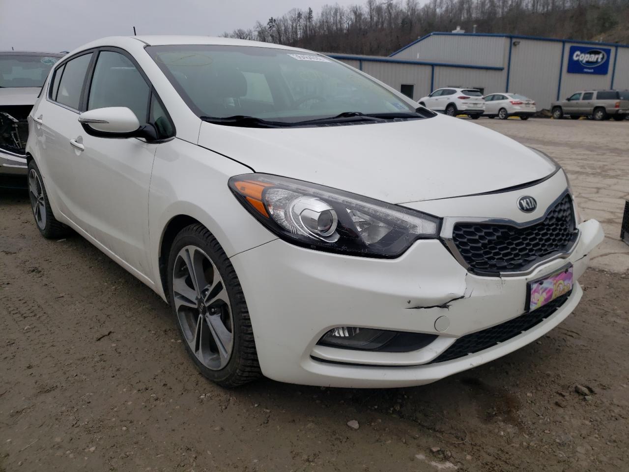 KIA FORTE EX 2016 with VIN KNAFX5A86G5627268 - Photo from auction
