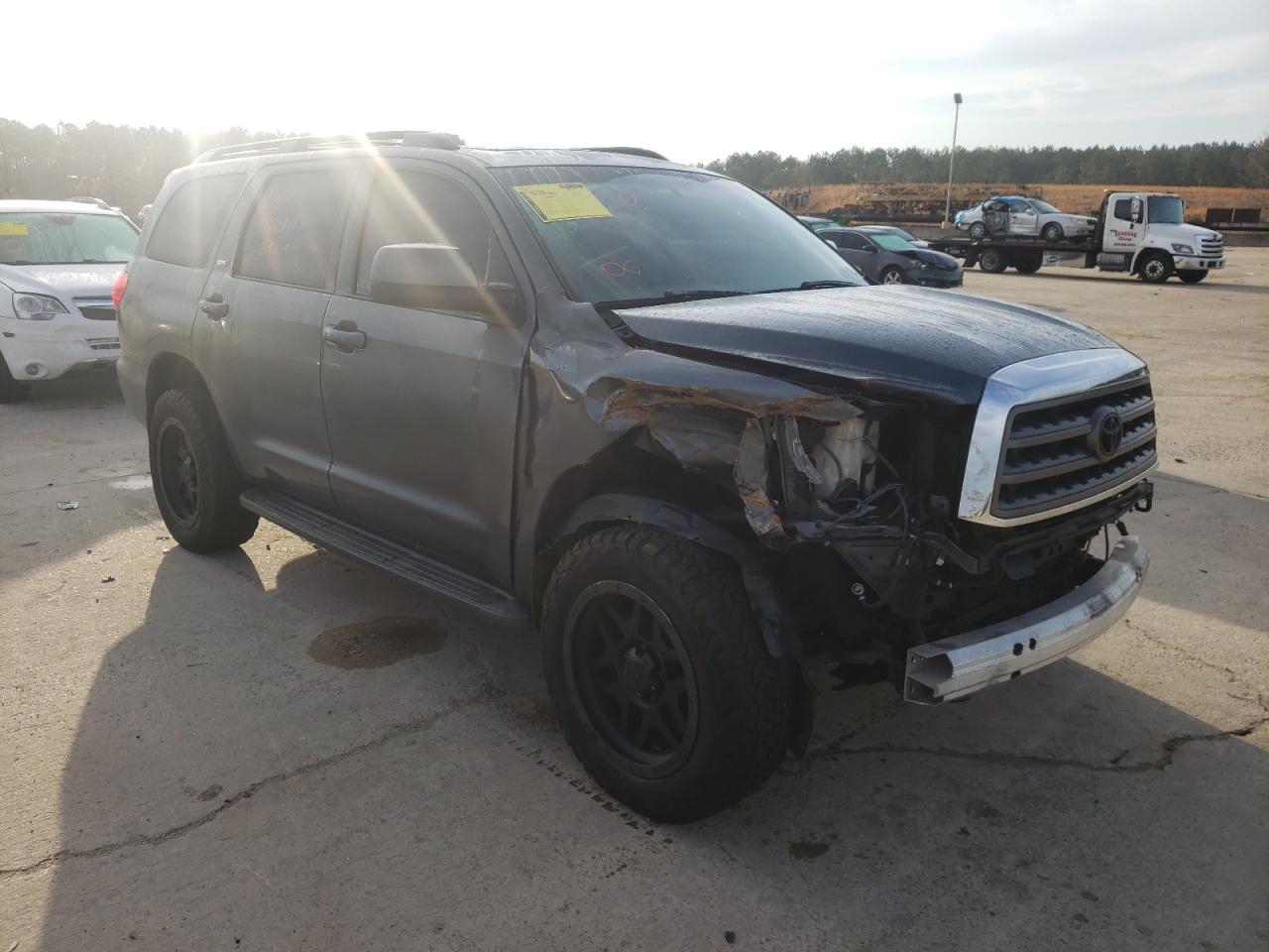 TOYOTA SEQUOIA SR 2010 with VIN 5TDZY5G11AS025726 - Photo from auction
