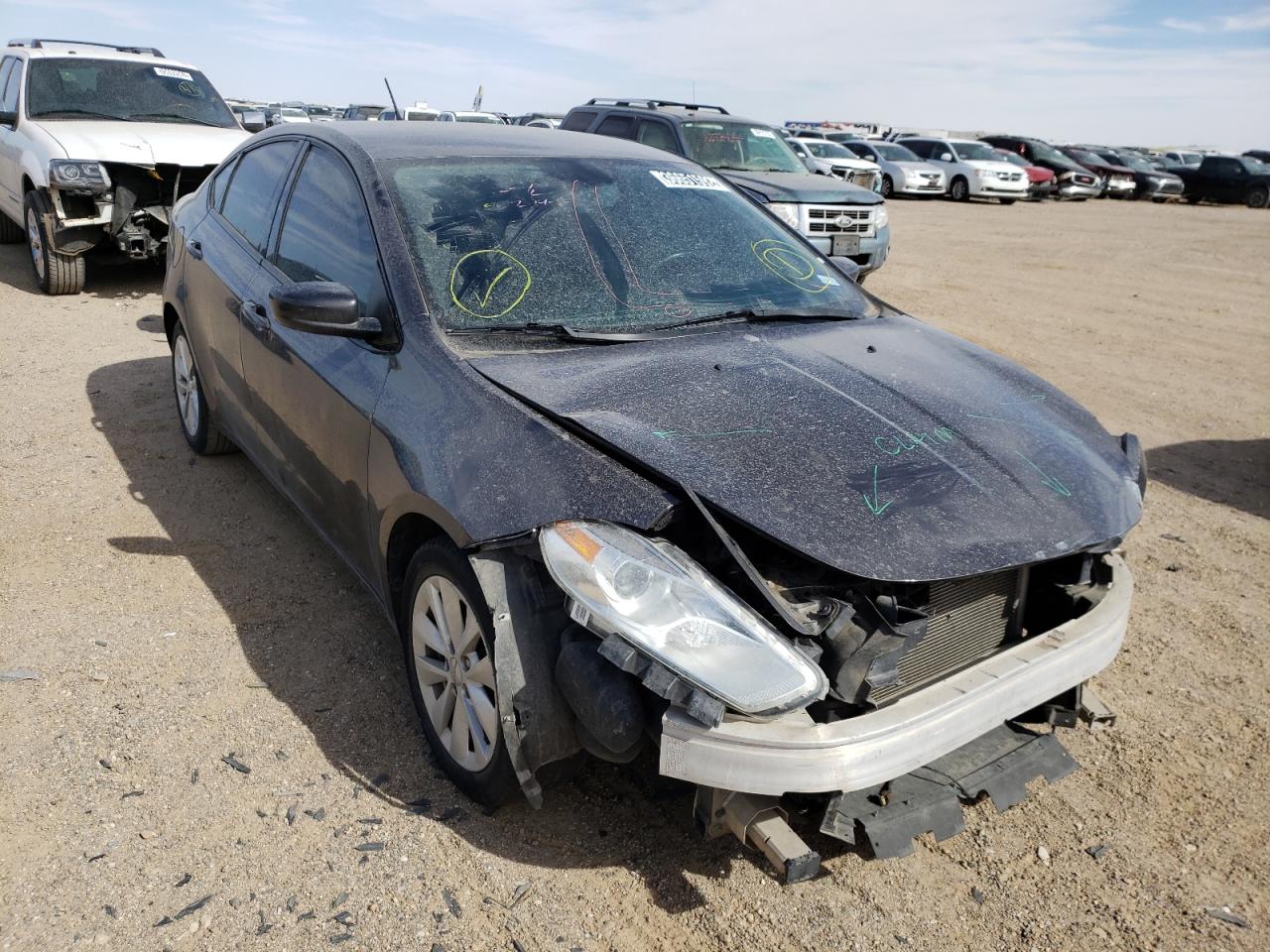DODGE DART SE AE 2014 with VIN 1C3CDFDH3ED803314 - Photo from auction