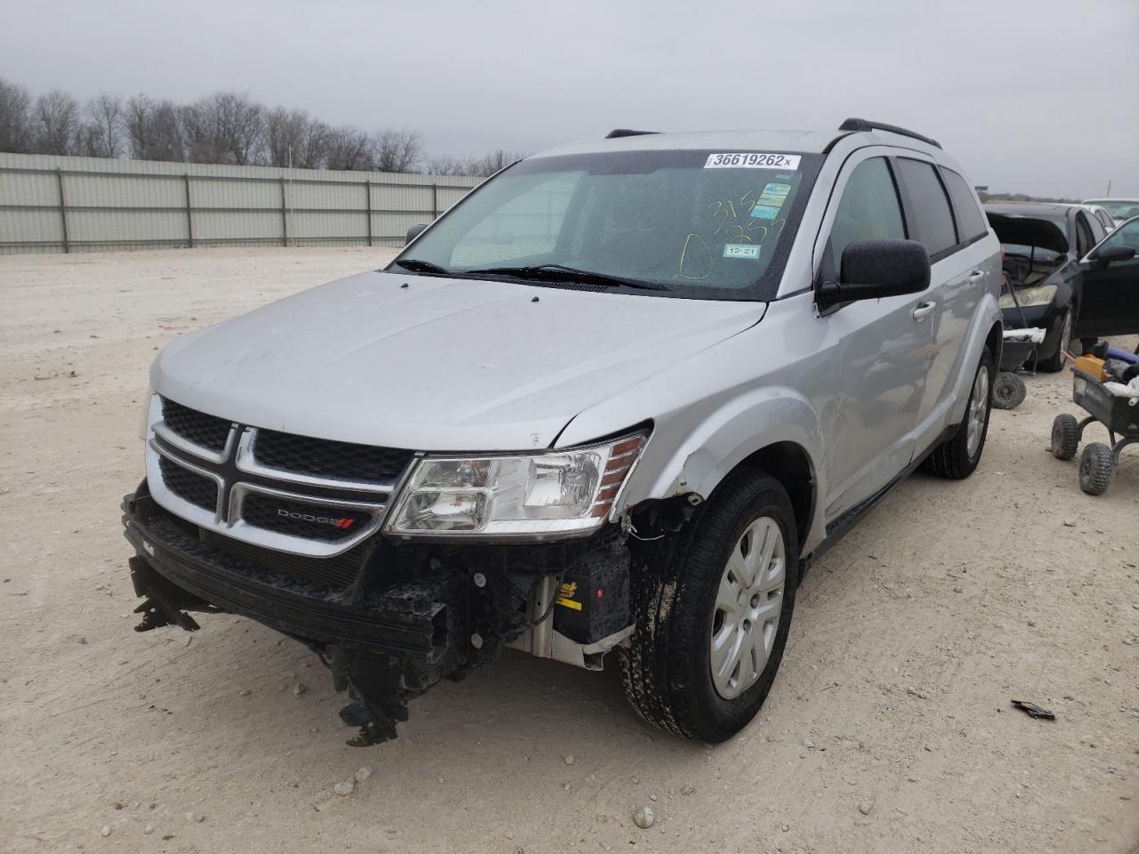 Photo 2 from auction – 2014 DODGE JOURNEY SE with VIN 3C4PDCAB4ET315253