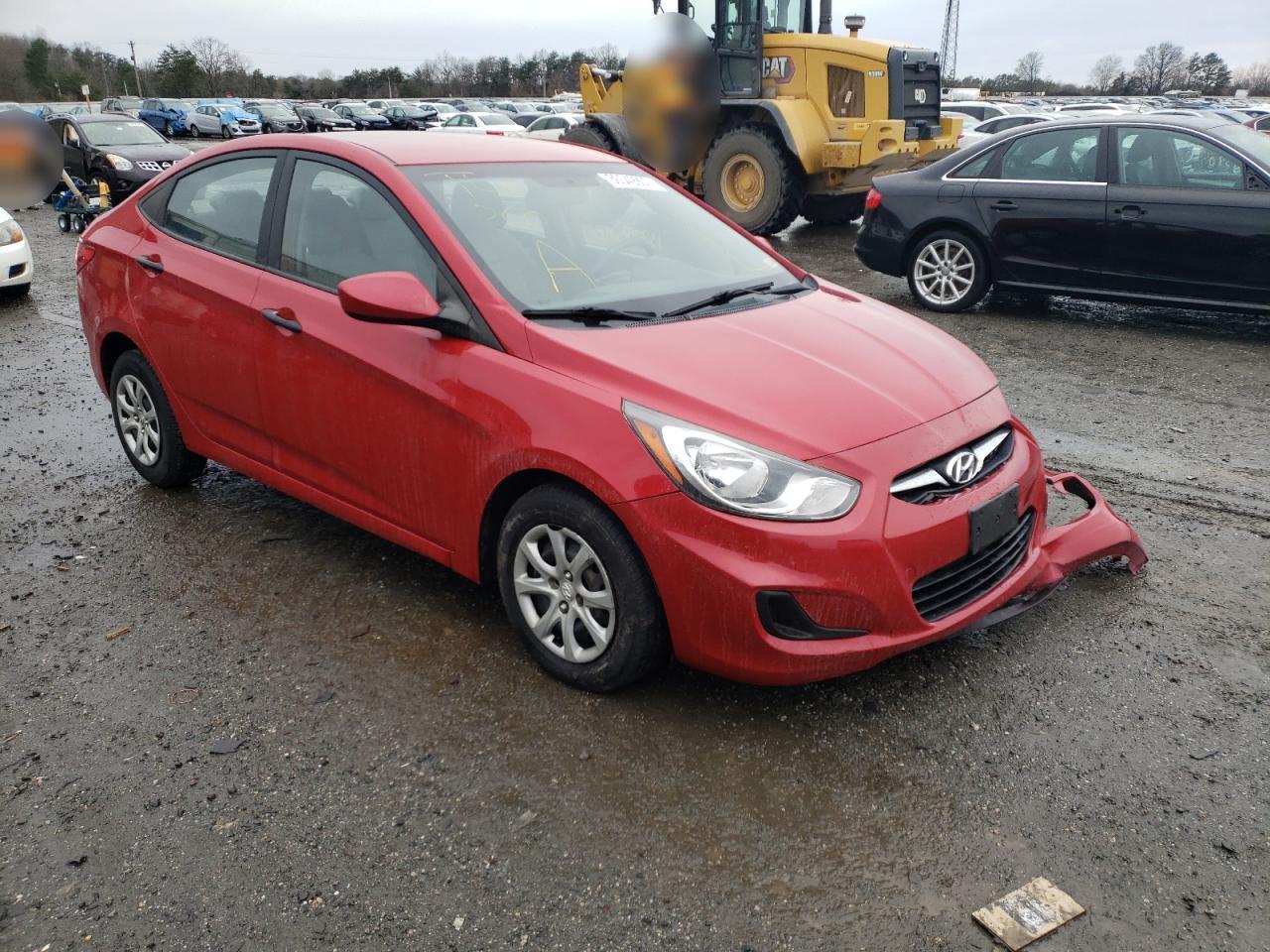 HYUNDAI ACCENT GLS 2012 with VIN KMHCT4AE2CU039686 - Photo from auction