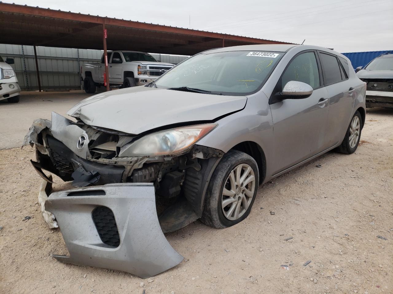 Photo 2 from auction – 2012 MAZDA 3 I with VIN JM1BL1L84C1552221