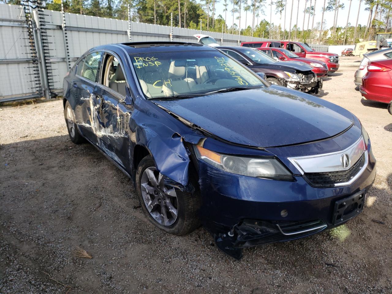 ACURA TL TECH 2013 with VIN 19UUA8F51DA003264 - Photo from auction