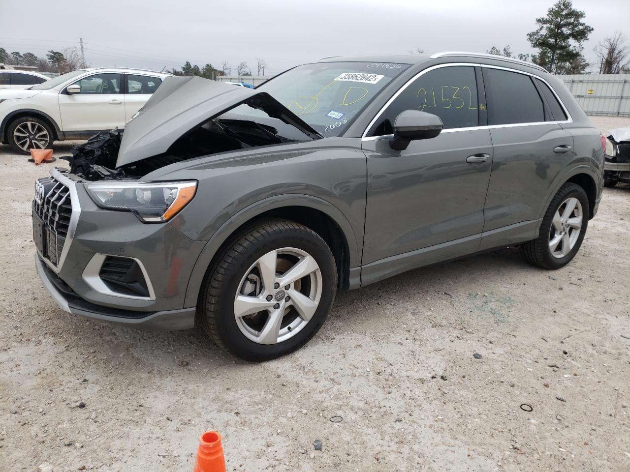 Photo 2 from auction – 2020 AUDI Q3 PREMIUM with VIN WA1AECF31L1022008