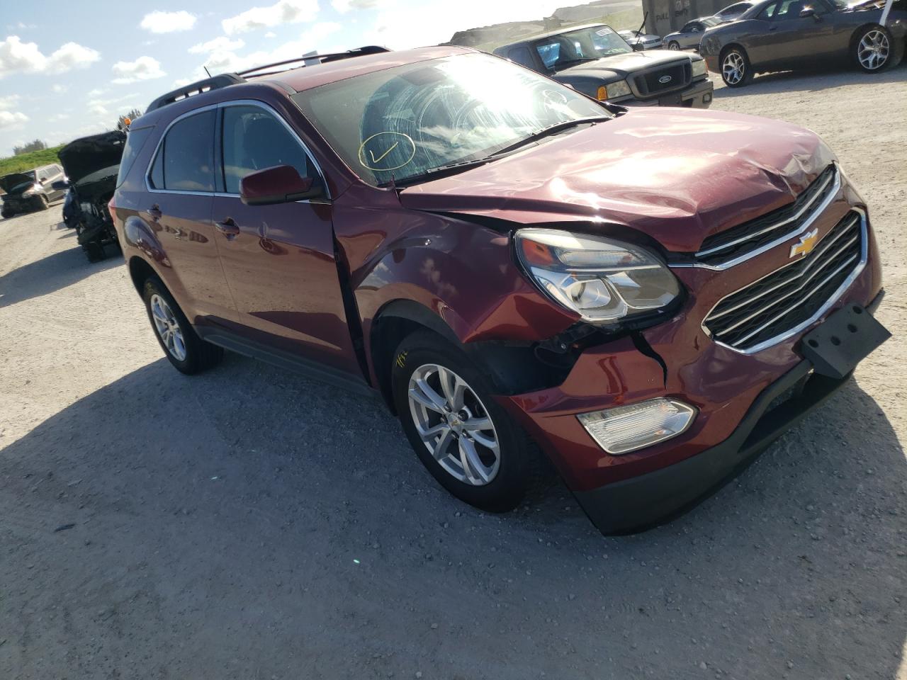 CHEVROLET EQUINOX LT 2016 with VIN 2GNALCEK2G6256205 - Photo from auction