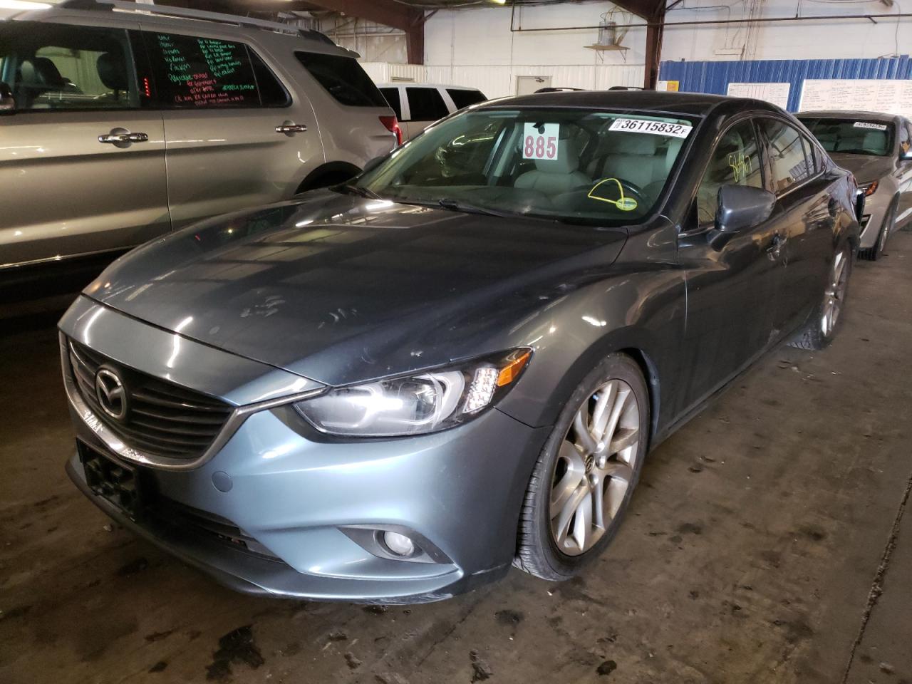 Photo 2 from auction – 2014 MAZDA 6 TOURING with VIN JM1GJ1V67E1159369