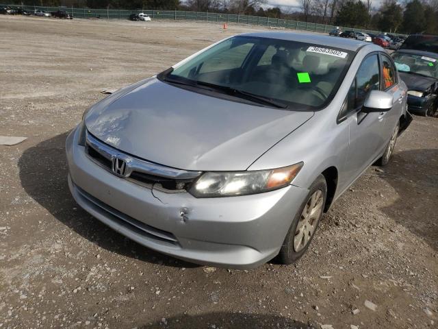 Photo 2 from auction – 2012 HONDA CIVIC LX with VIN 19XFB2F54CE386758
