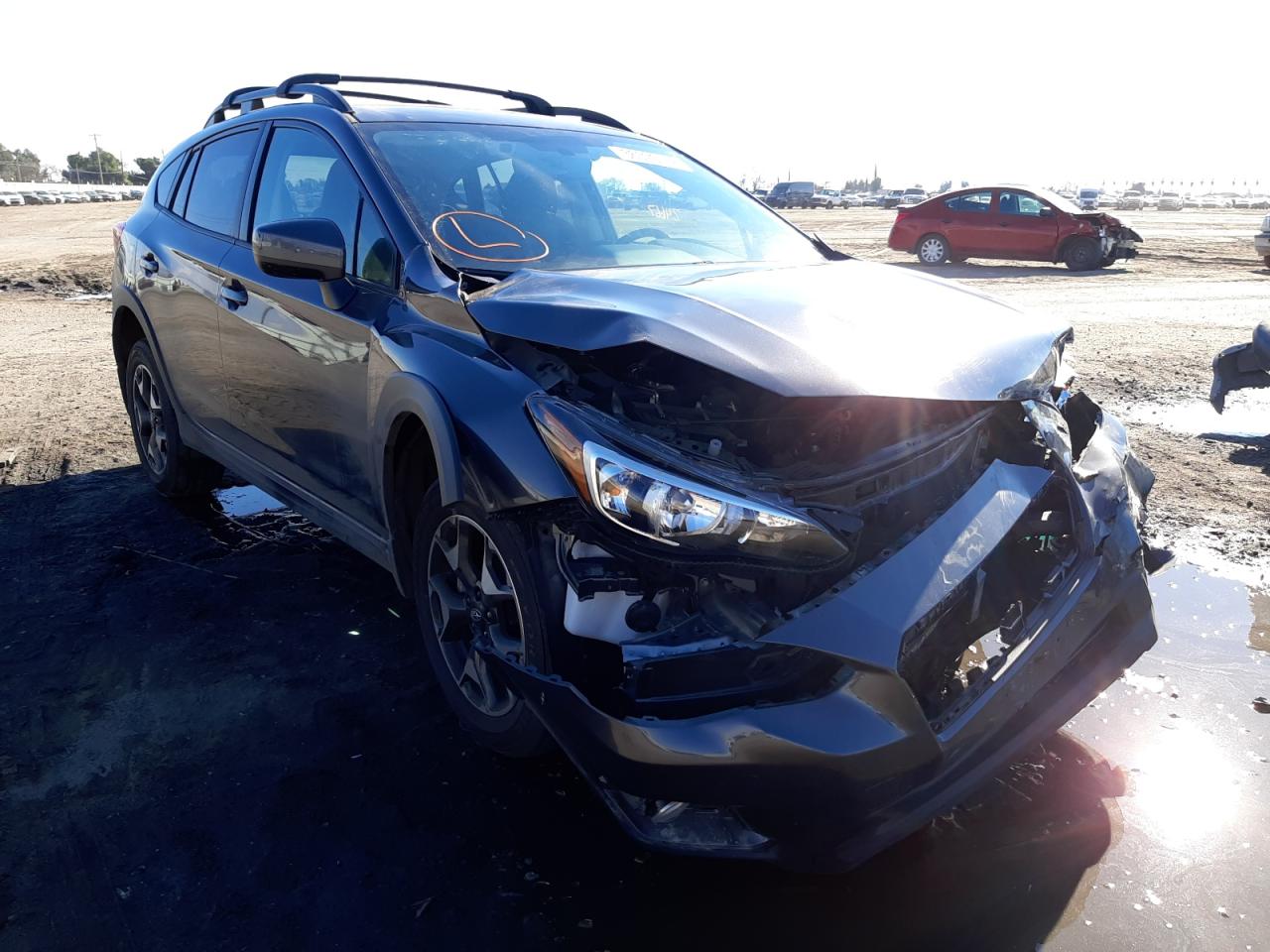 SUBARU CROSSTREK 2020 with VIN JF2GTAPC4L8275082 - Photo from auction
