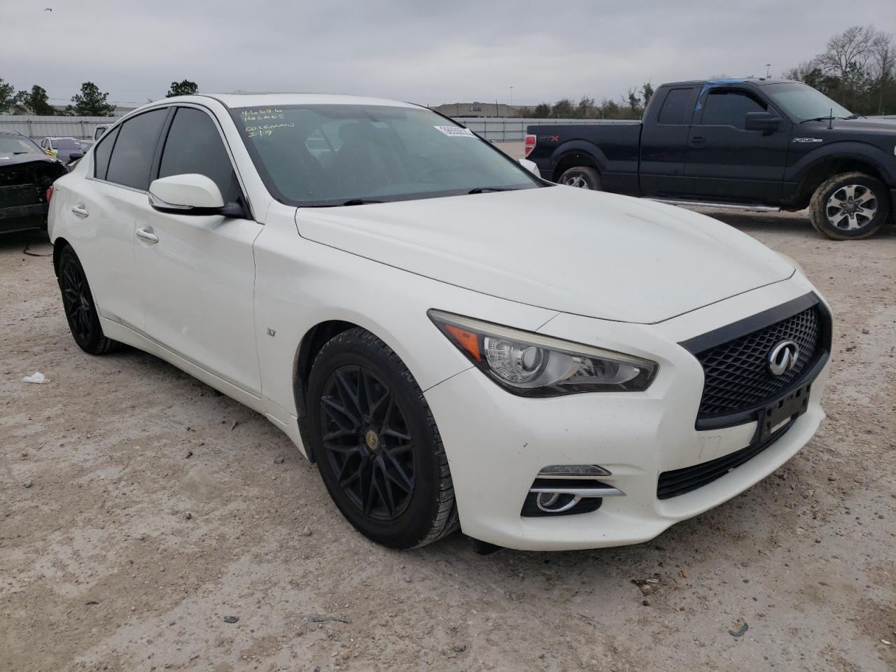 INFINITI Q50 BASE 2014 with VIN JN1BV7AP3EM679330 - Photo from auction