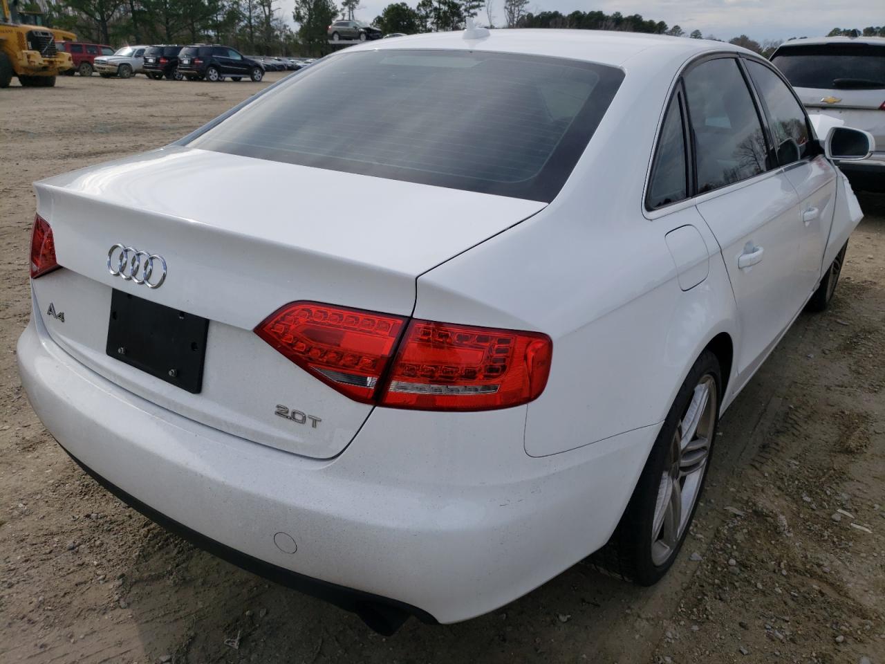 Photo 4 from auction – 2010 AUDI A4 PREMIUM with VIN WAUEFAFL8AN027072