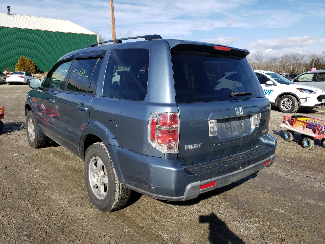 Photo 3 from auction – 2008 HONDA PILOT EXL with VIN 5FNYF18518B030452
