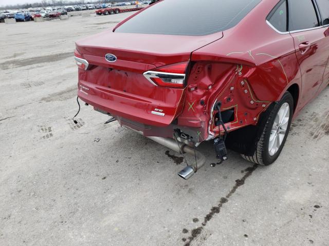 Photo 9 from auction – 2020 FORD FUSION SE with VIN 3FA6P0HD5LR258330