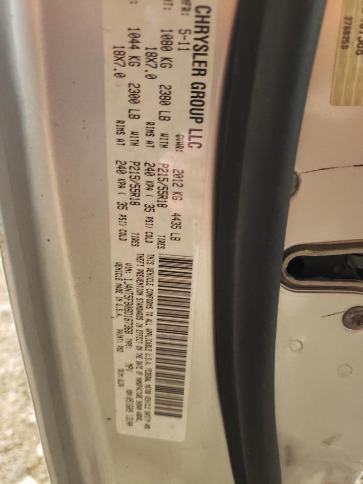 Photo 10 from auction – 2011 JEEP COMPASS LI with VIN 1J4NT5FB0BD167368
