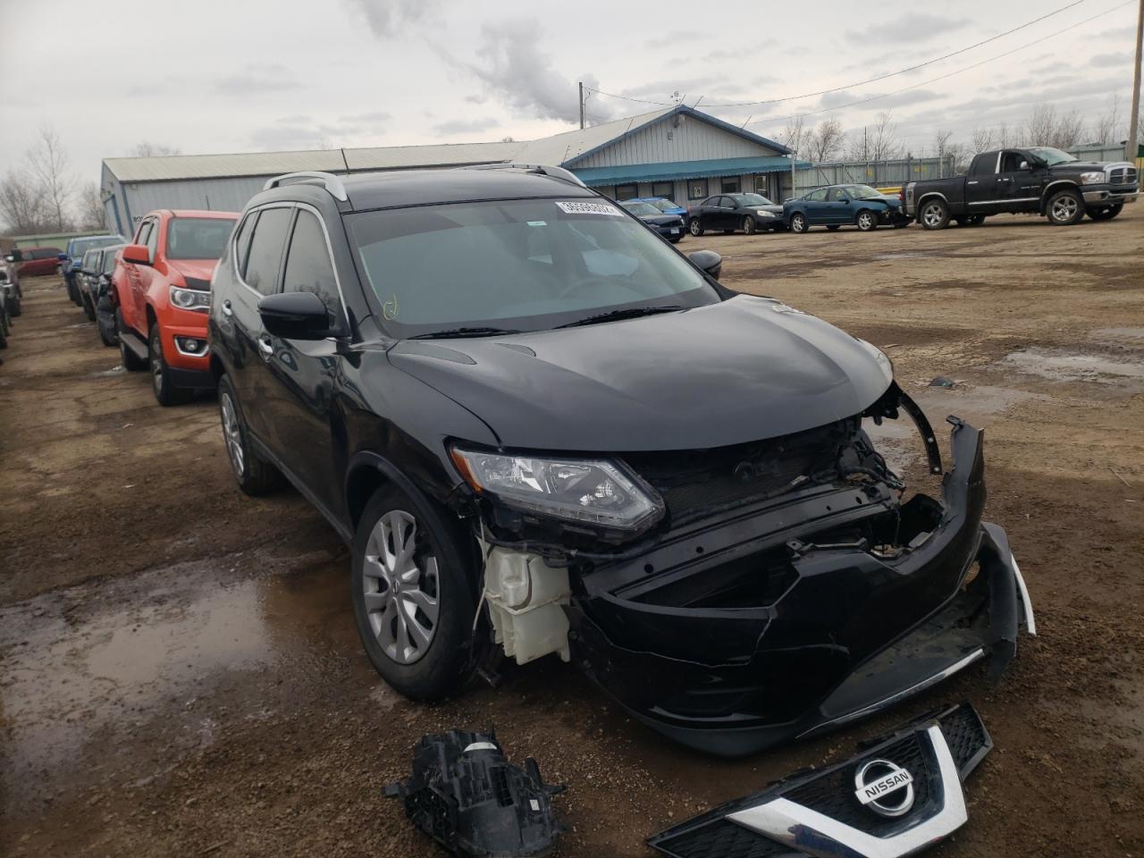 NISSAN ROGUE S 2016 with VIN KNMAT2MV5GP653048 - Photo from auction