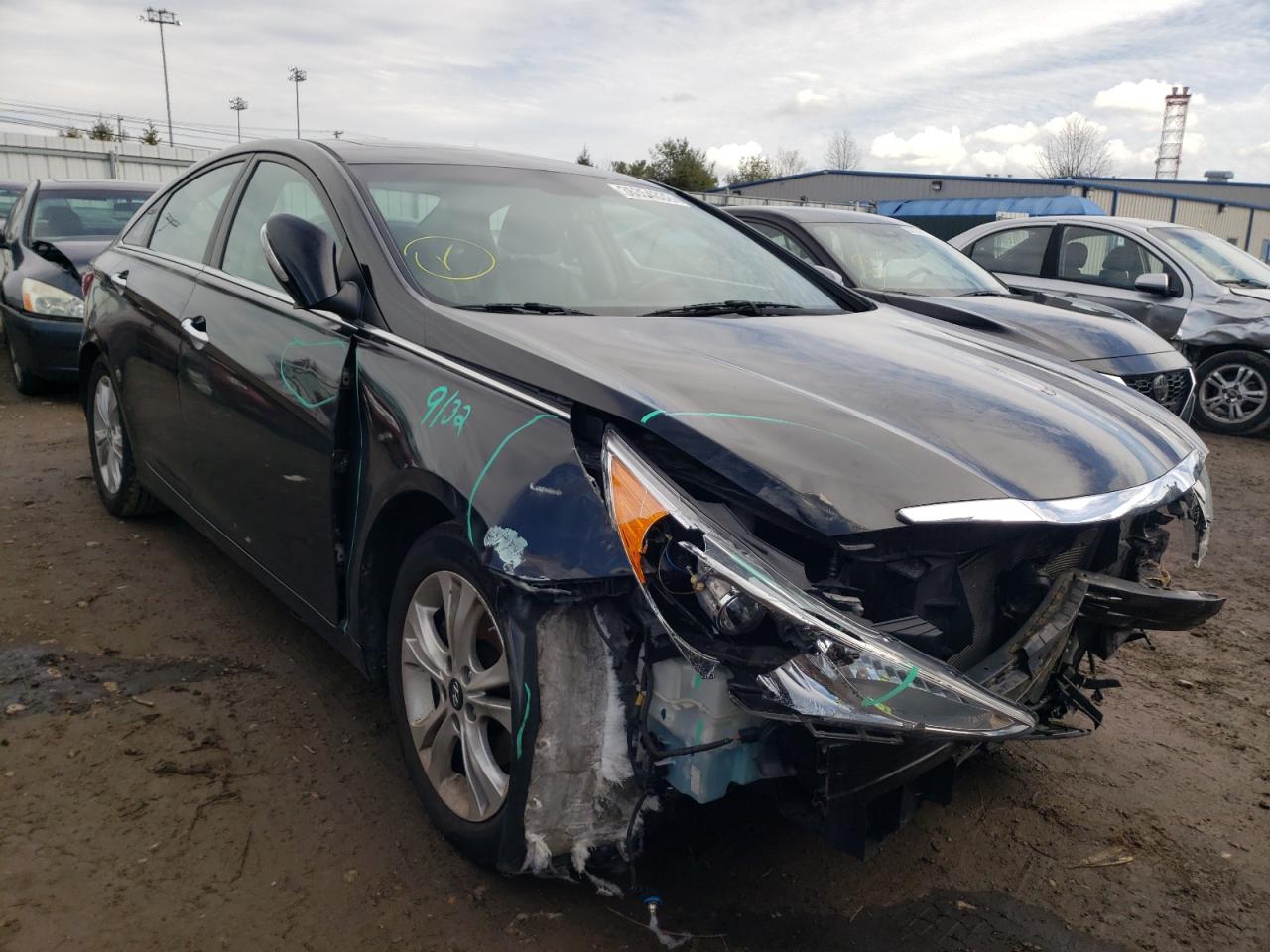 Photo 1 from auction – 2013 HYUNDAI SONATA SE with VIN 5NPEC4AC6DH709828
