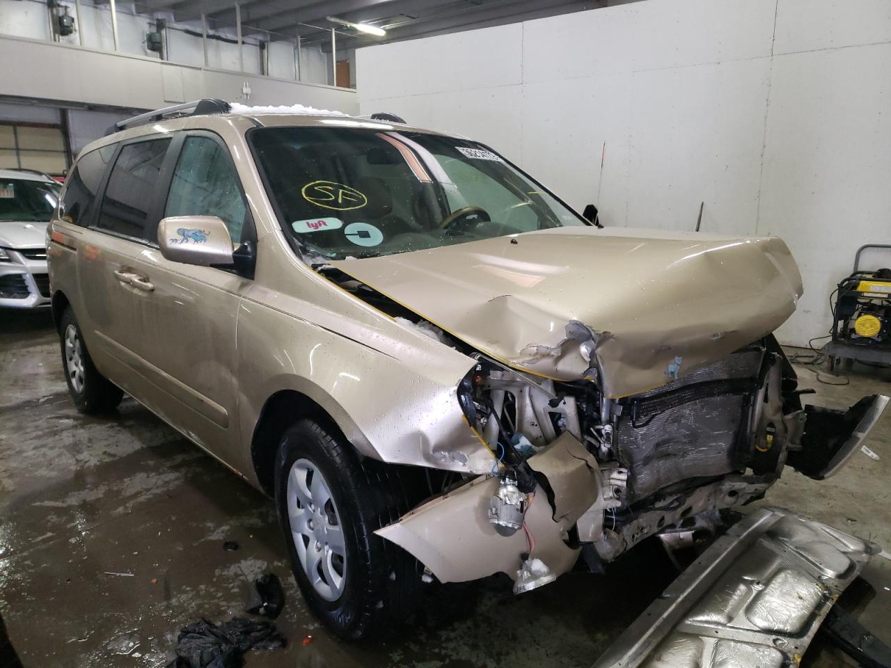 KIA SEDONA 2008 with VIN KNDMB233486219095 - Photo from auction