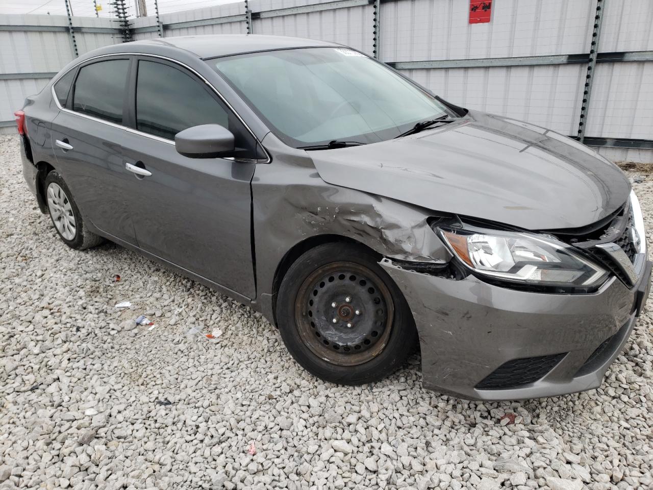 NISSAN SENTRA S 2017 with VIN 3N1AB7AP4HY245455 - Photo from auction