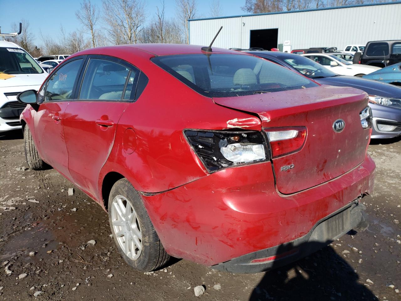 Photo 3 from auction – 2014 KIA RIO with VIN KNADM4A33E6377946