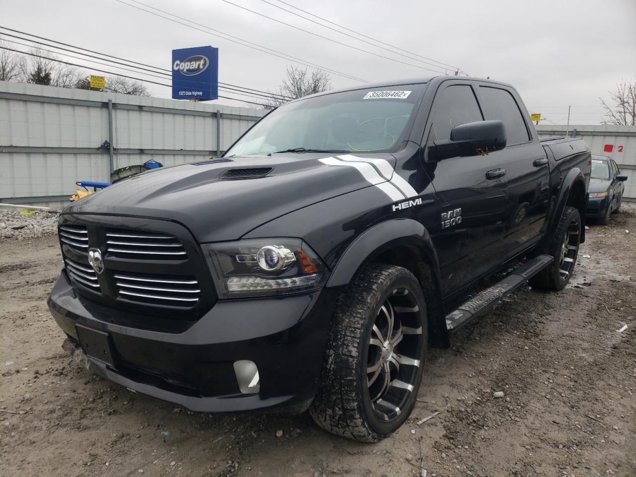 Photo 2 from auction – 2016 RAM 1500 SPORT with VIN 1C6RR7MT9GS411042