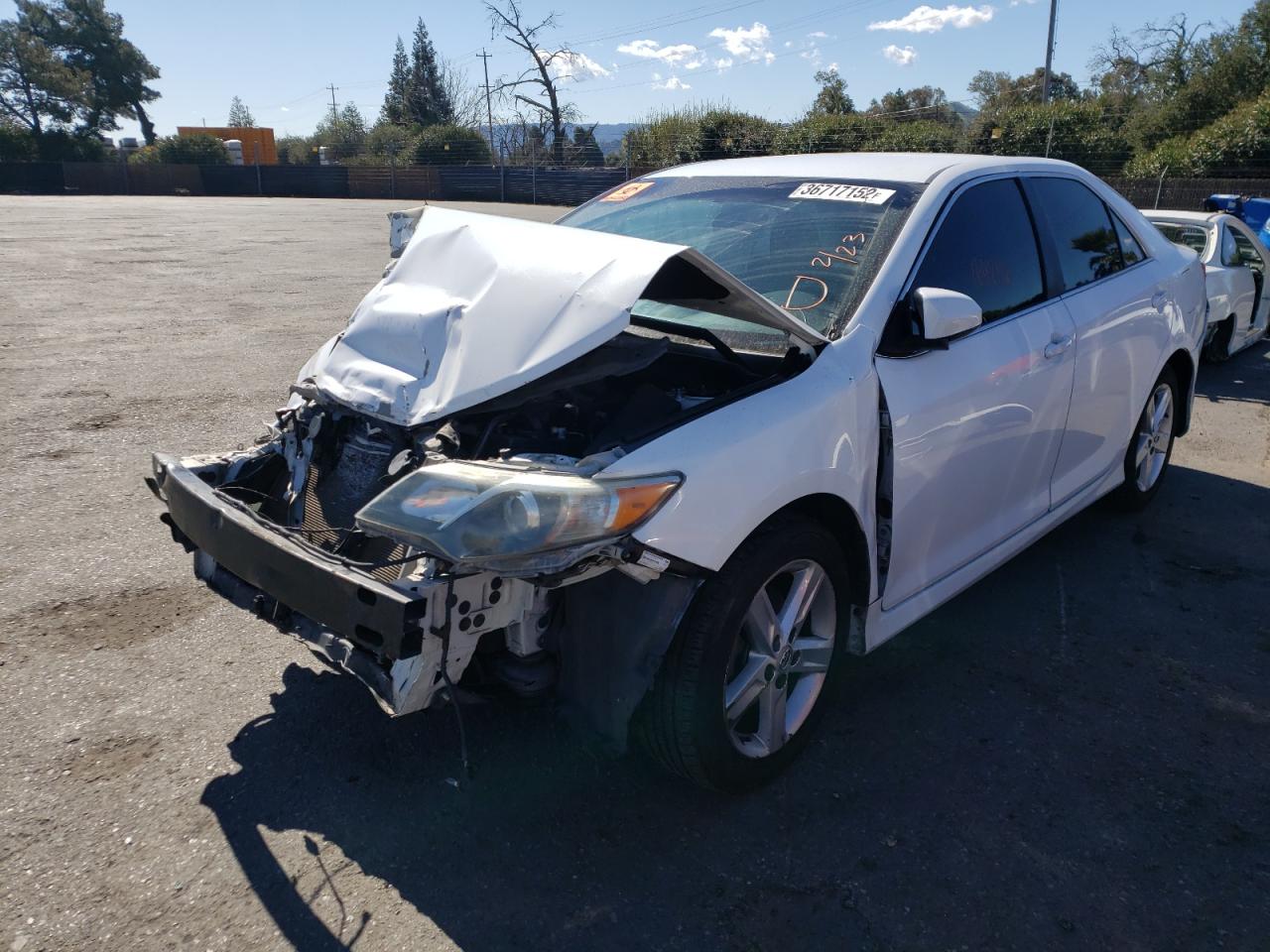 Photo 2 from auction – 2012 TOYOTA CAMRY BASE with VIN 4T1BF1FK0CU147160