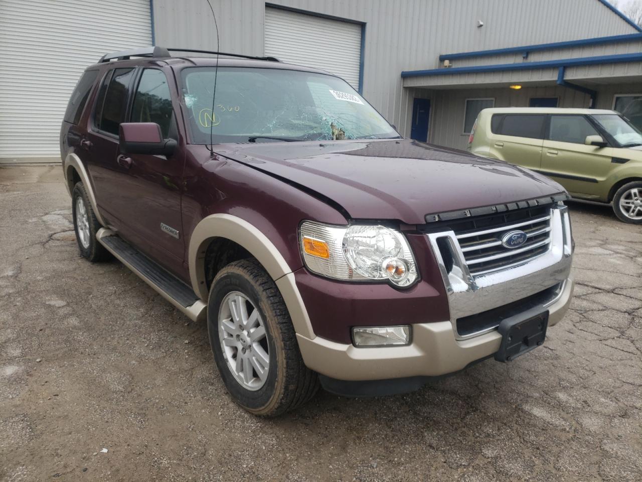 FORD EXPLORER E 2007 with VIN 1FMEU74E57UA90799 - Photo from auction