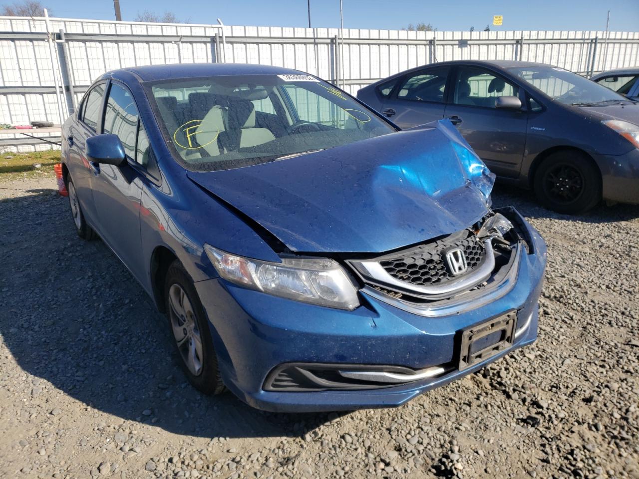 HONDA CIVIC LX 2013 with VIN 19XFB2F59DE289847 - Photo from auction